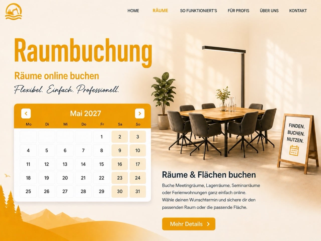 Raumbuchung Software Kalender
