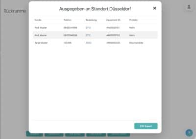 Verleihsystem Deutsch