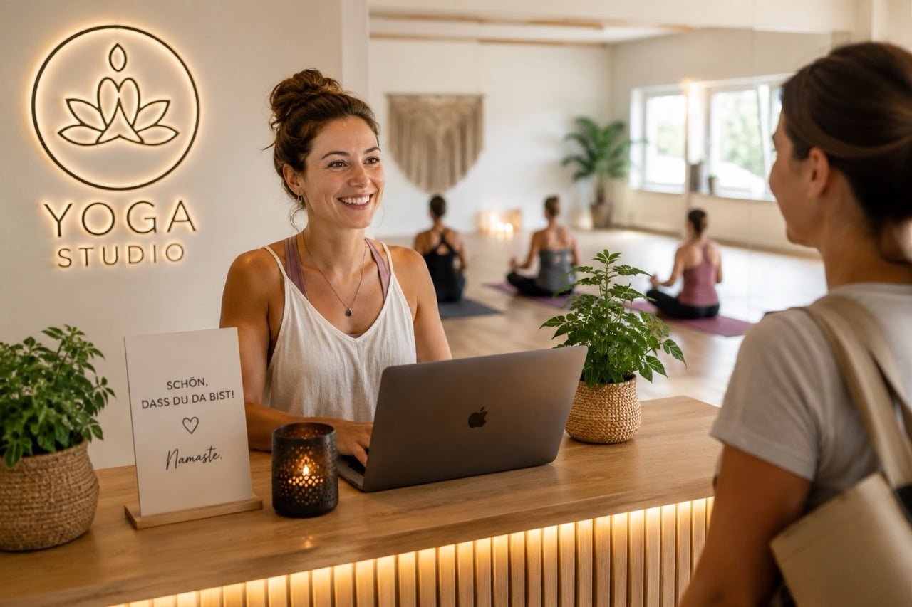 Yoga Studio Kurssoftware