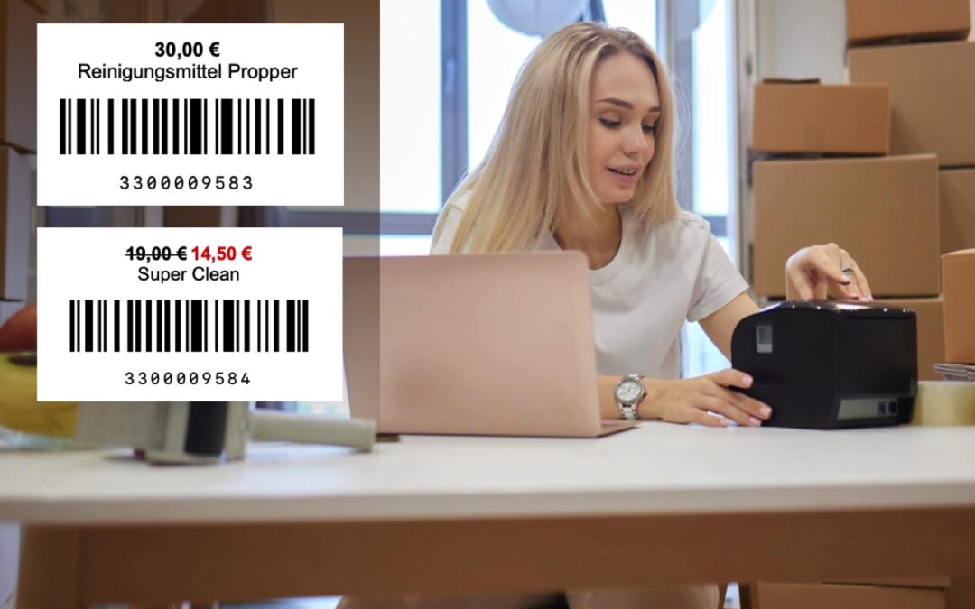 Neuer Druck Manager: Barcodes und Preise in Sekunden