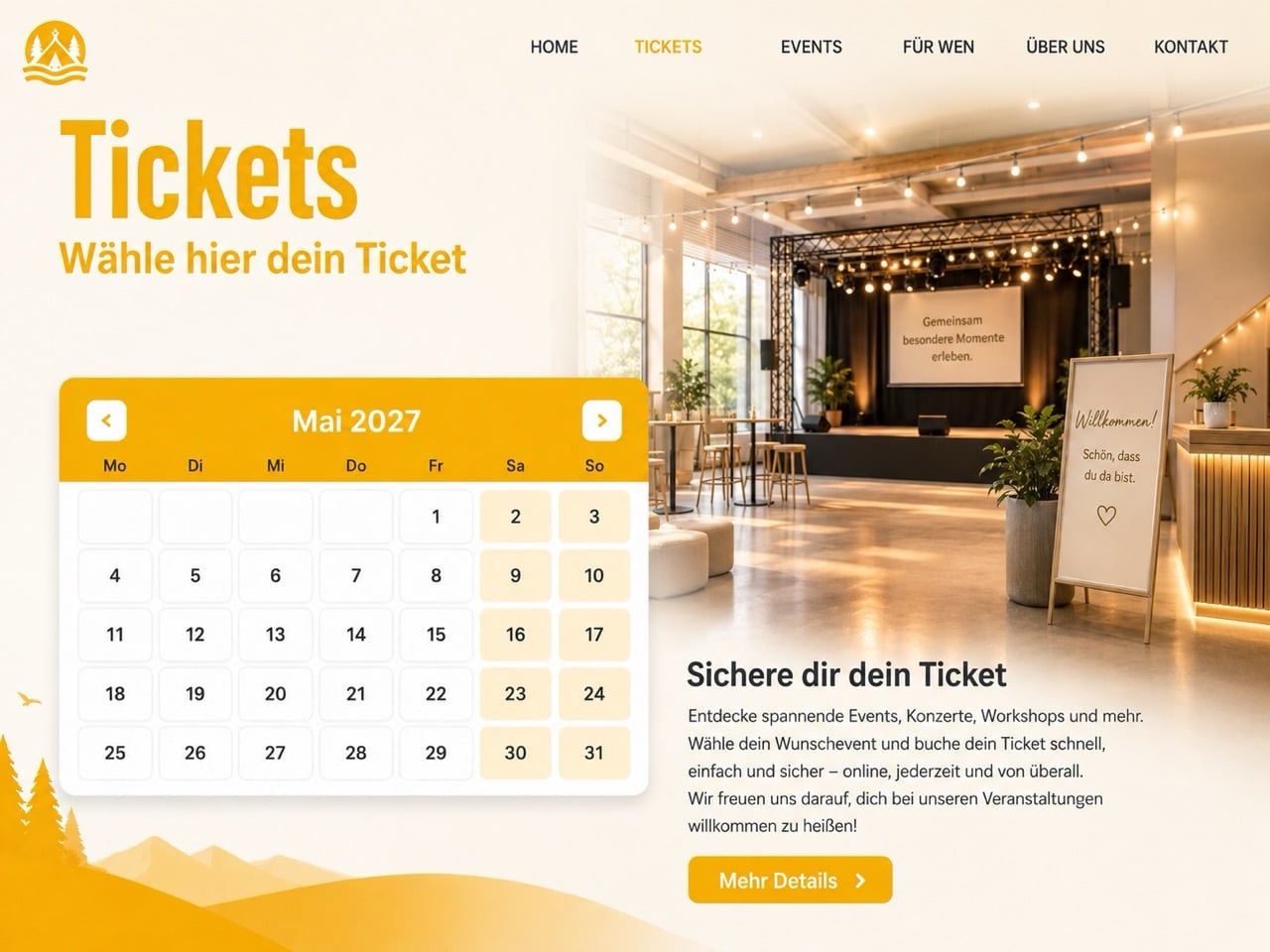 Oberfläche Ticket Software günstig
